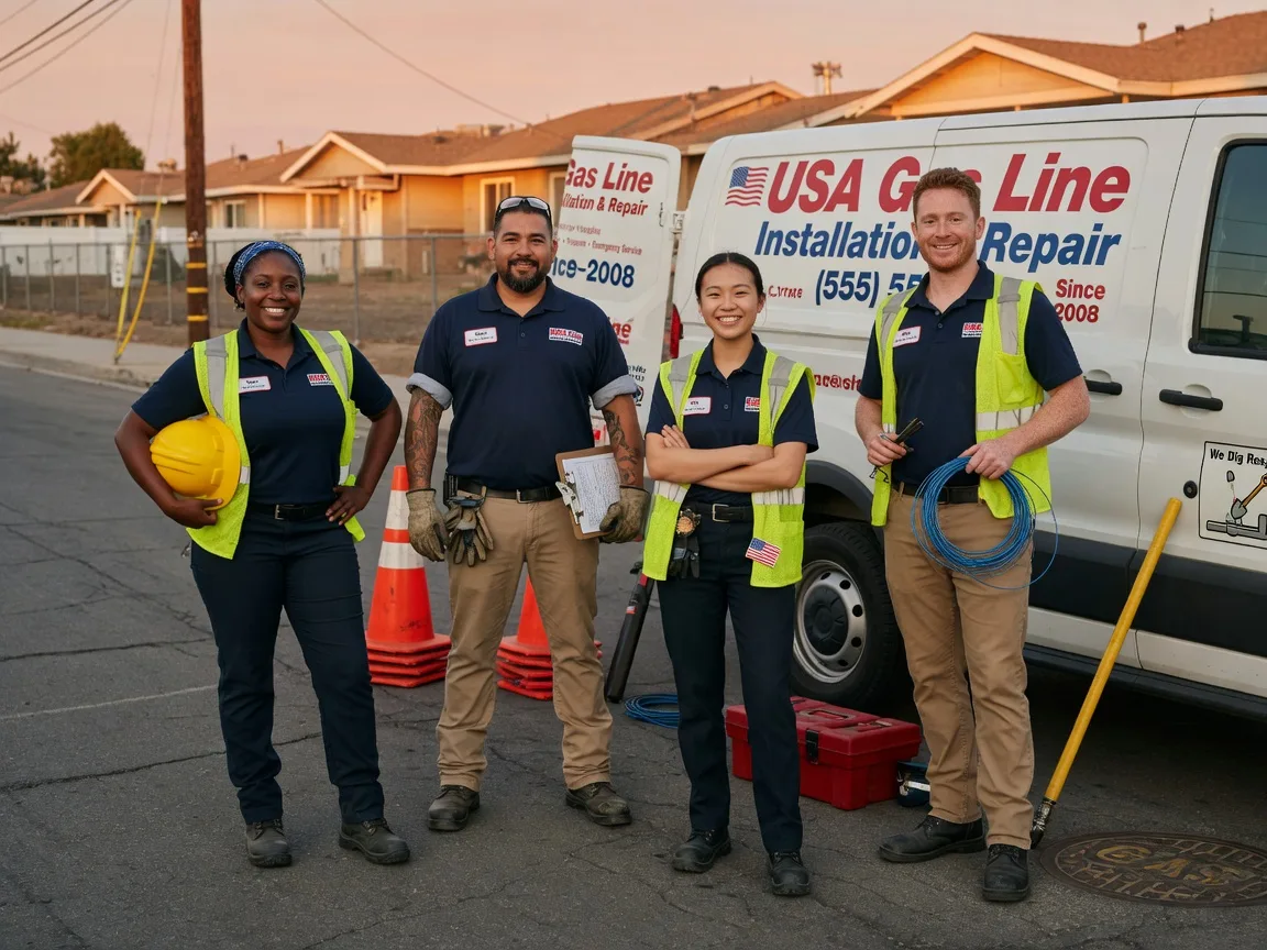 Gas Line Installation company in Clemons, IA